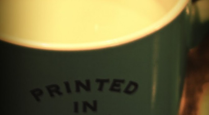 The first sip is the best