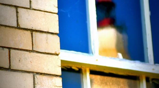 Sandy Hook Light (reflected)